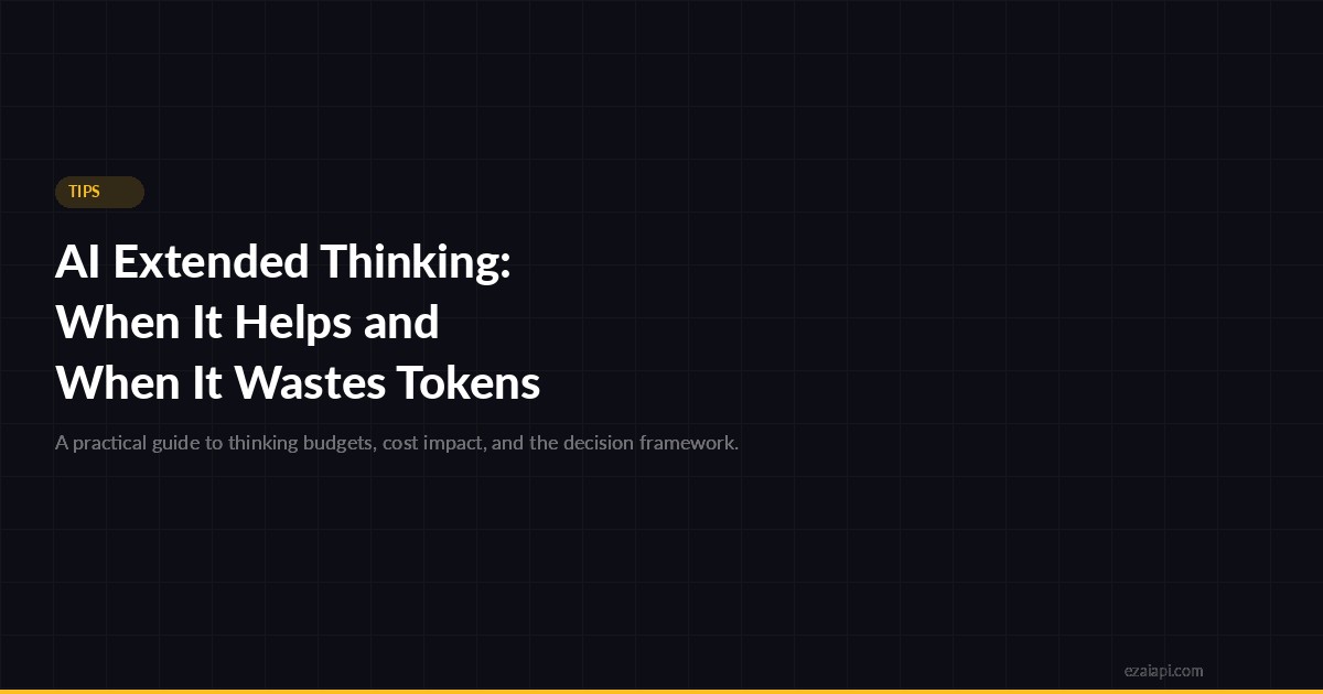 AI Extended Thinking Guide