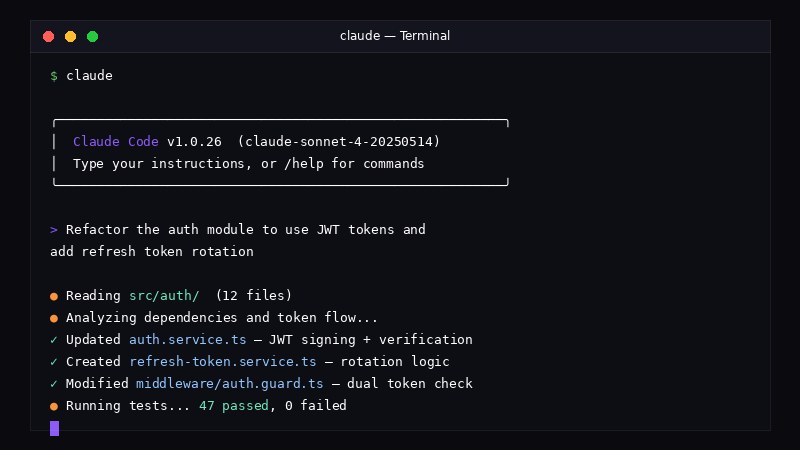 Claude Code terminal
